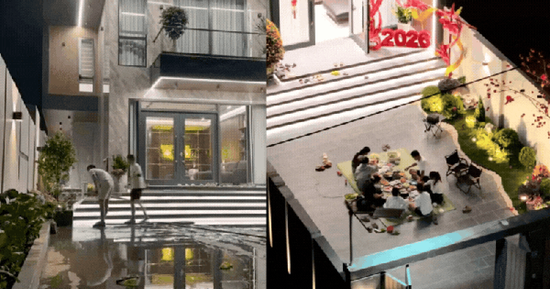 Cặp vợ chồng trẻ ở Thái Nguyên khoe nhà mới đẹp long lanh, dân tình lập tức 