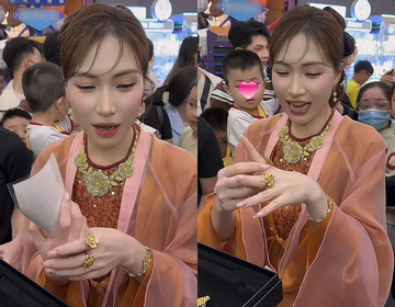 Thực hư việc Hòa Minzy bất ngờ được tặng 6 cây vàng?