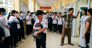 Con xấu hổ trốn biệt vì bố làm loạn trường sau mâu thuẫn với bạn