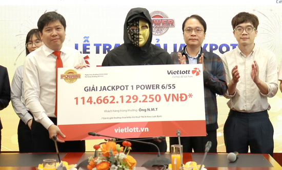 Doanh nhân ở Tây Ninh 'ẵm' giải độc đắc hơn 114 tỷ đồng