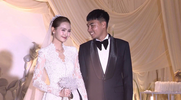 MC Mù Tạt bật khóc trong lễ cưới, nhắc về người cha quá cố khi chọn Đức Huy