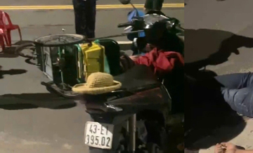 Tài xế mô tô bỏ trốn sau vụ va chạm giao thông khiến người đi xe lăn tử vong