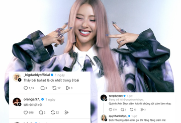 Tranh cãi fashionista đi hát, Quỳnh Anh Shyn có phản hồi gây chú ý