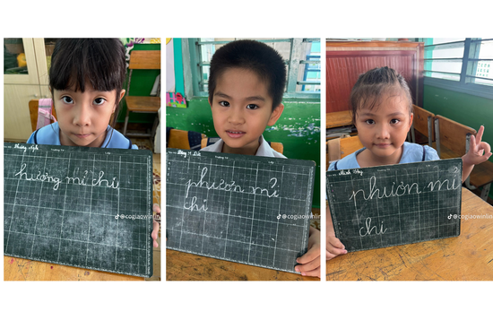 Loạt ảnh viết sai chính tả 'khó đỡ' của các bé tiểu học khiến netizen cười ngất