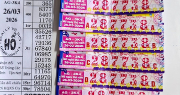 Xổ số miền Nam: Chiều 27-3, giải độc đắc bất ngờ xuất hiện tại 1 đại lý quen thuộc