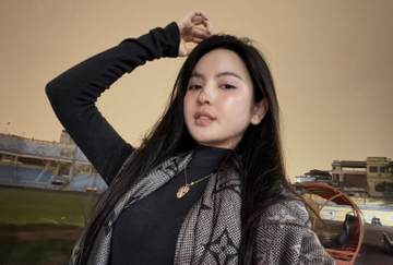 Bà xã Quang Hải khoe vòng cổ kim cương giá trị tiền tỷ