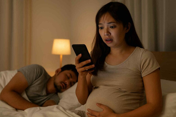 Bị chồng phản bội khi đang mang thai, người vợ suy sụp dẫn đến sinh non sau màn 