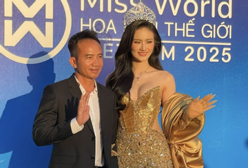 Bố đẻ Hoa hậu Ý Nhi gây chú ý