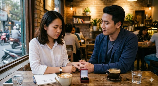 Yêu người hơn nhiều tuổi: Anh muốn cưới vì lo già, còn tôi lại tiếc tuổi trẻ