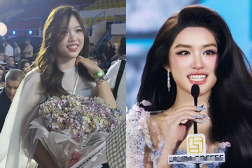 Chân dung chị sinh đôi của Tân Miss World Vietnam Phương Oanh