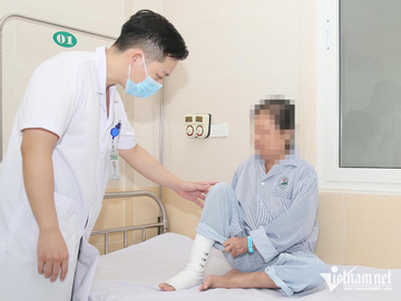 Dẫm phải gai hoa hồng, người phụ nữ ở Vĩnh Phúc đối diện nguy cơ cắt cụt chi