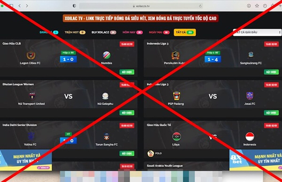 Khởi tố 30 bị can trong hệ thống 'Xôi Lạc TV'