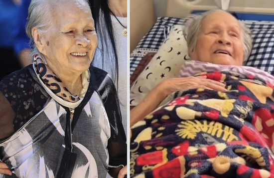 Nữ nghệ sĩ cải lương 98 tuổi nằm liệt giường ở viện dưỡng lão khiến nhiều người xót xa