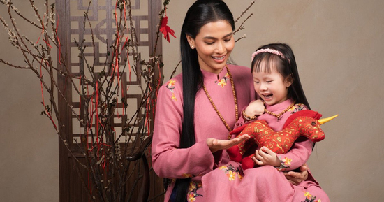 Á hậu Trương Thị May ăn chay trường từ nhỏ, tuổi U40 nhan sắc thăng hạng vừa công khai con gái 4 tuổi