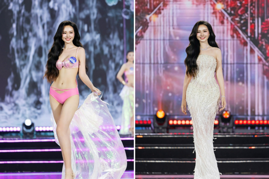 Á hậu sở hữu vòng ba 98cm, bị chê lùn gây tiếc nuối tại Miss World Vietnam