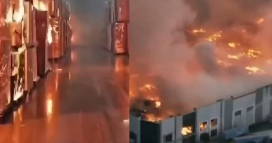 Bức xúc vì lương thấp, nam nhân viên phóng hỏa đốt nhà kho