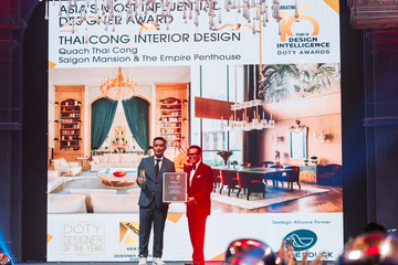 NTK Thái Công chiến thắng danh hiệu Asia’s Most Influential Designer 2026