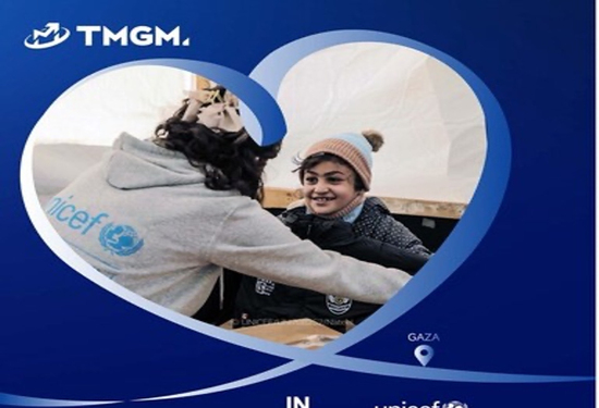 TMGM hỗ trợ các nỗ lực nhân đạo của UNICEF Australia dành cho trẻ em tại Gaza
