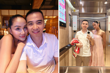 Vợ chồng H'Hen Niê gây chú ý trong ngày đặc biệt