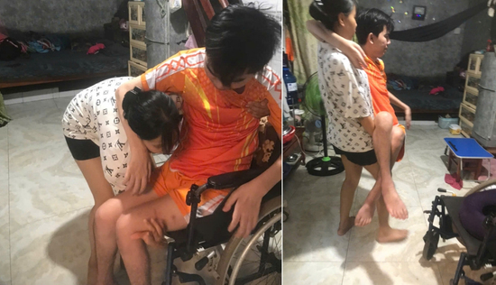 Mỗi sáng bế chồng liệt ra sân, 5 năm sau vợ trẻ ở An Giang nhận điều kỳ diệu