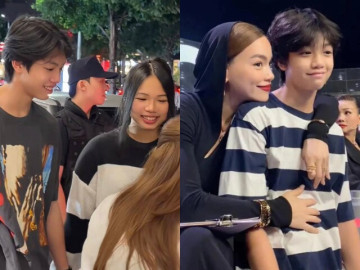 Subeo - con trai Hồ Ngọc Hà công khai xuất hiện cùng bạn gái, khoe thần thái sang trọng