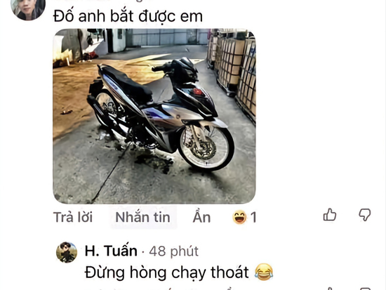 Thách thức ‘đố anh bắt được em’ trên Facebook, nam thanh niên bị mời làm việc