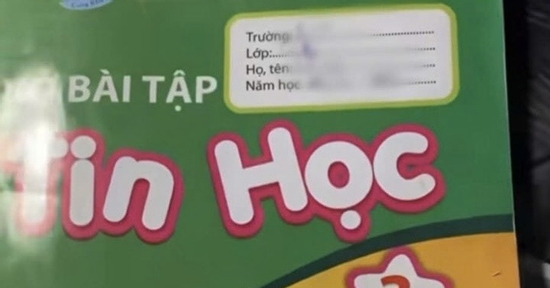 Thu hồi sách Tin học lớp 3 chứa đường link dẫn đến 'web đen'