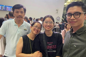 Hai con NSND Trung Anh được theo đuổi đam mê, không làm nghề của bố