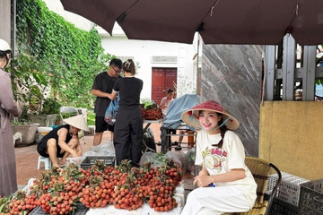 Hòa Minzy lên kế hoạch bán vải cho nhà chồng sắp cưới