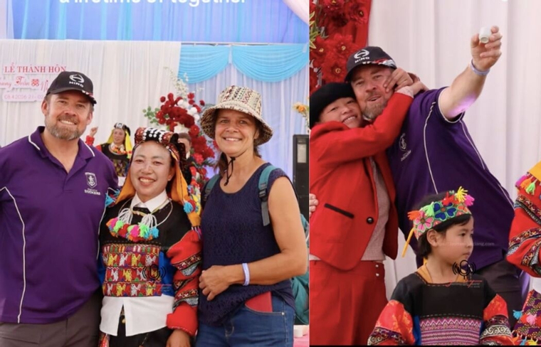 Khách Tây lạc vào đám cưới Hà Giang, 'quẩy sung' hơn cả thanh niên bản địa