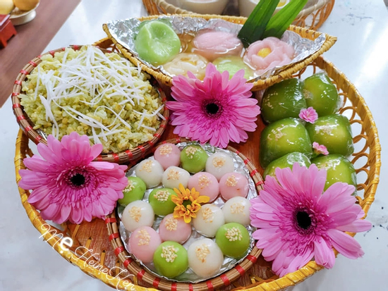Mãn nhãn trước những mâm lễ cúng Tết Hàn Thực 2026 của các mẹ đảm