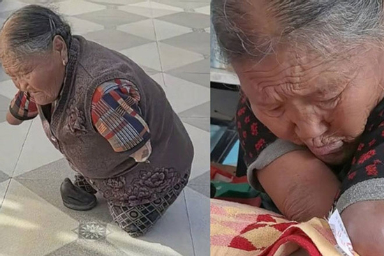 Người mẹ không tay chân dùng miệng làm việc, nuôi 3 con trưởng thành