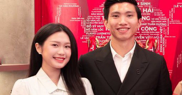 Đoàn Văn Hậu nhận tin vui, fan chú ý biểu cảm của Doãn Hải My