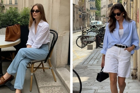 Công thức phối đồ với áo sơ mi “lên ngôi” trong mùa hè 2026