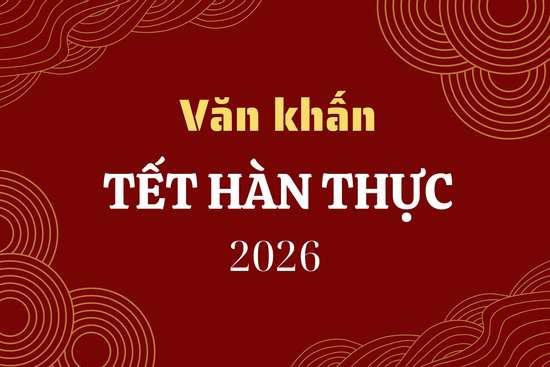 Văn khấn Tết Hàn thực 2026 chuẩn nhất