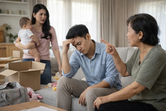 Vợ bế con 5 tháng về ngoại, đòi tôi thuê nhà ở riêng mới quay về
