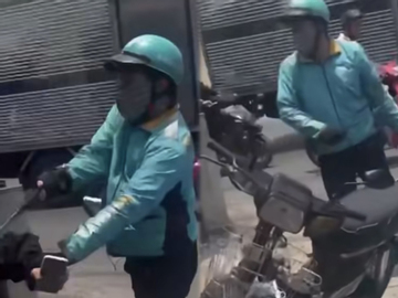 Xác minh clip tài xế mặc áo xe ôm công nghệ ở TP.HCM cầm hung khí đánh người
