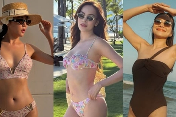 5 kiểu bikini khoe trọn dáng được sao Việt lăng xê đầu hè