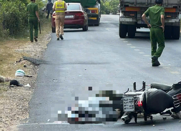 Chở chị đi khám bệnh thì gặp nạn, hai chị em tử vong trên QL19C