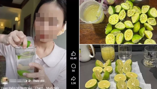 Từ trào lưu mạng, một người tử vong sau khi chữa bệnh bằng chanh liều cao