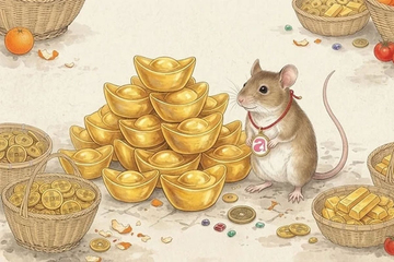 3 con giáp hưởng lộc âm cực dày từ nay đến cuối năm: Làm gì cũng thuận, tiền vào như nước