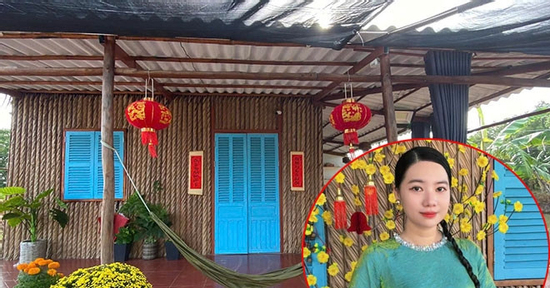 Vợ chồng trẻ rời TPHCM về quê, chi 130 triệu dựng nhà lá 88m² đẹp bất ngờ