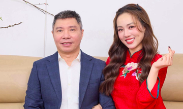 Vợ NSND Công Lý gây chú ý với quan điểm về sự gắn bó trong hôn nhân