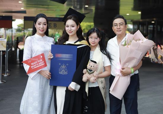 Con gái cao 1m72, tốt nghiệp loại Giỏi tiết lộ không ngờ về NSND Trịnh Kim Chi