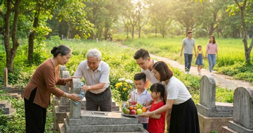 Bài học bất kính ở nghĩa trang dịp Thanh minh