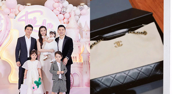 Đỗ Mỹ Linh được anh chồng tặng túi hàng hiệu giá hơn 300 triệu đồng