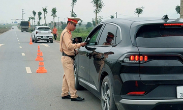 Hơn 2.100 tài xế vi phạm nồng độ cồn bị xử phạt trong ngày nghỉ lễ 30/4