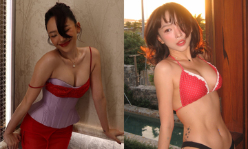 Vòng eo con kiến của nữ ca sĩ 37 tuổi vừa viral trong lễ trao giải 'Làn sóng xanh'