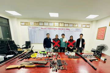 Phá đường dây chế tạo, mua bán vũ khí quân dụng quy mô lớn ở Hải Phòng