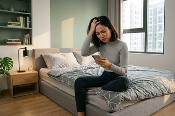 Sốc khi người yêu gửi bảng 